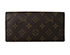 Louis Vuitton Monogram Porte Wallet, back view